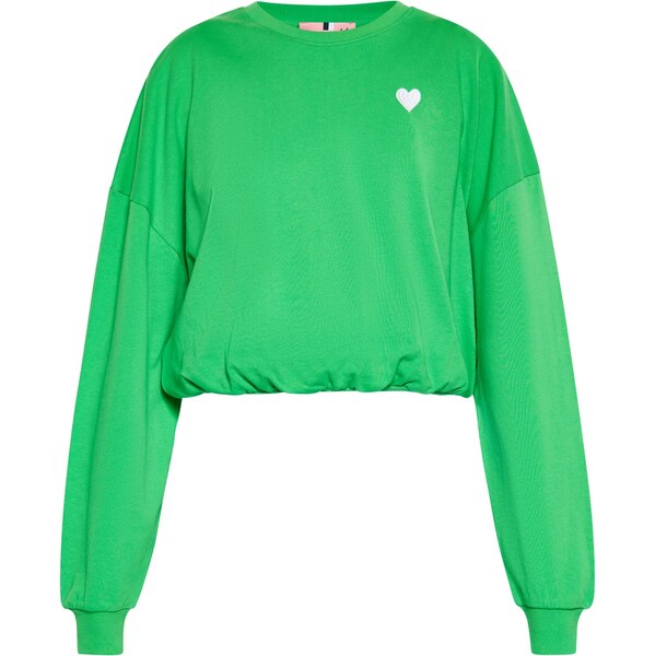 swirly Mikina zelená / biela 65693927