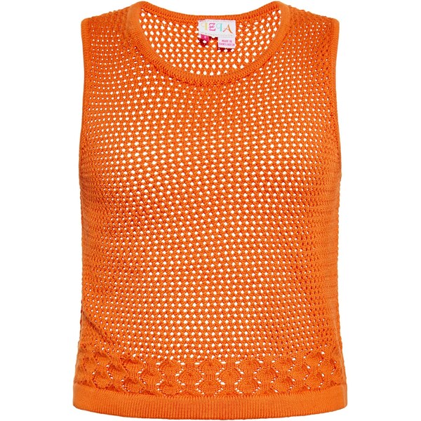 IZIA Vyšívaný top oranžová 65643033