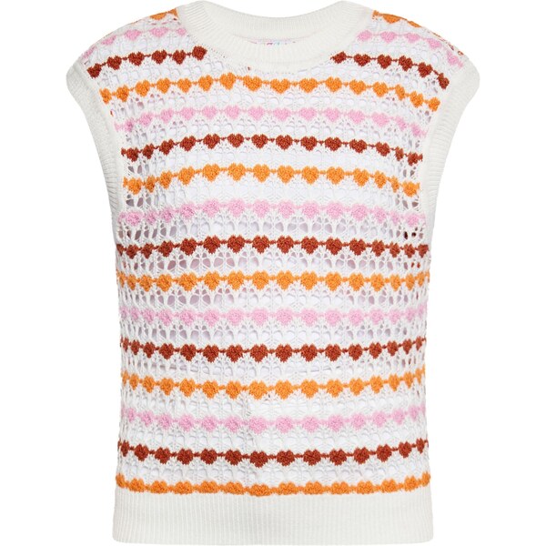 ebeeza Sveter hrdzavohnedá / oranžová / ružová / biela 65871889