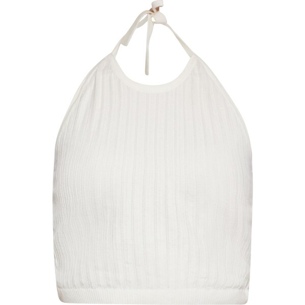 IZIA Vyšívaný top biela ako vlna 65643045