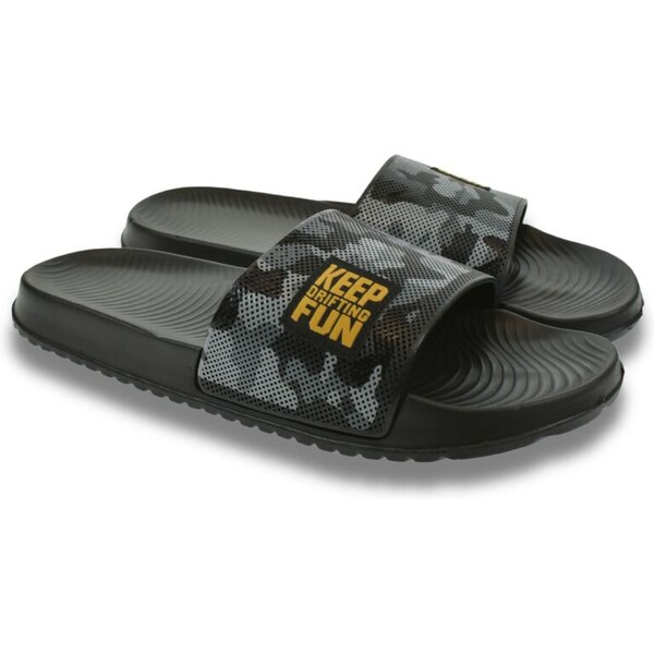 JOHN-C Pánske maskáčové šľapky FUN 63471252