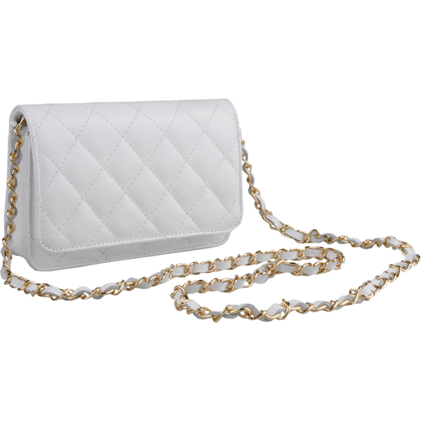 Biela kožená talianska crossbody kabelka Milva Bianca NovaKabelka.sk 63471911