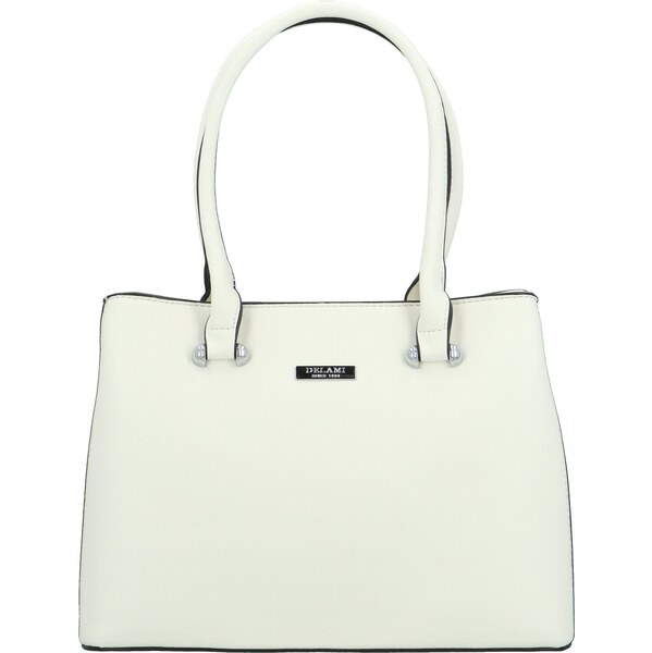 Dámska kabelka na rameno biela - Delami Sophia Luxe biela 63524912