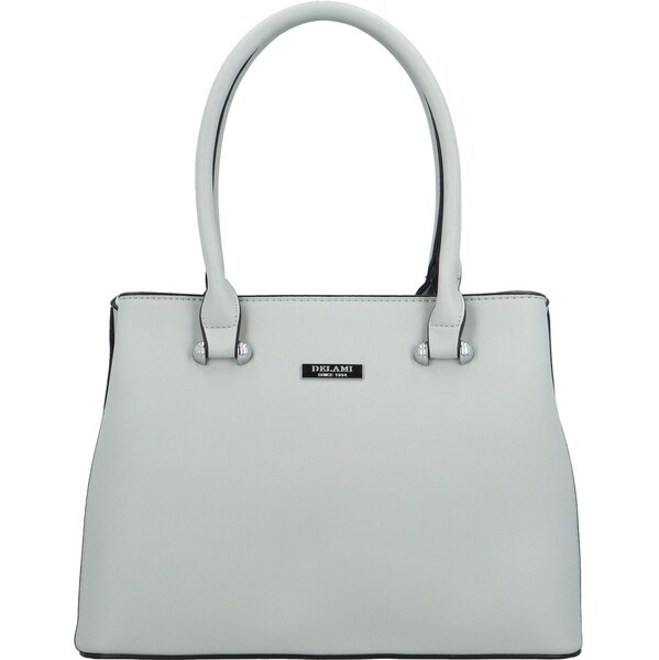 Dámska kabelka na rameno svetlo šedá - Delami Sophia Luxe šedá 63524910