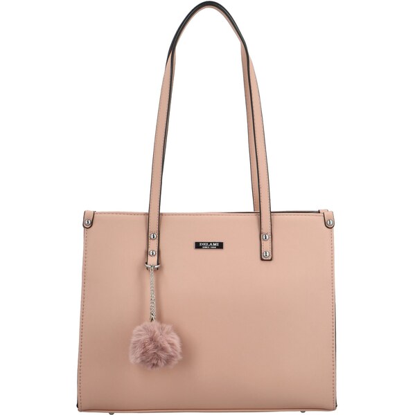 Dámska kabelka na rameno ružová - Delami Sabin ružová 63500750