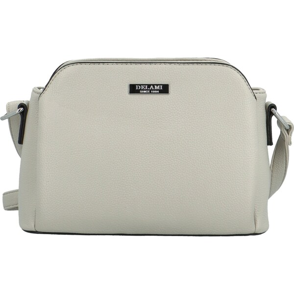 Dámska crossbody kabelka svetlo šedá - Delami Little Sofia šedá 63524903