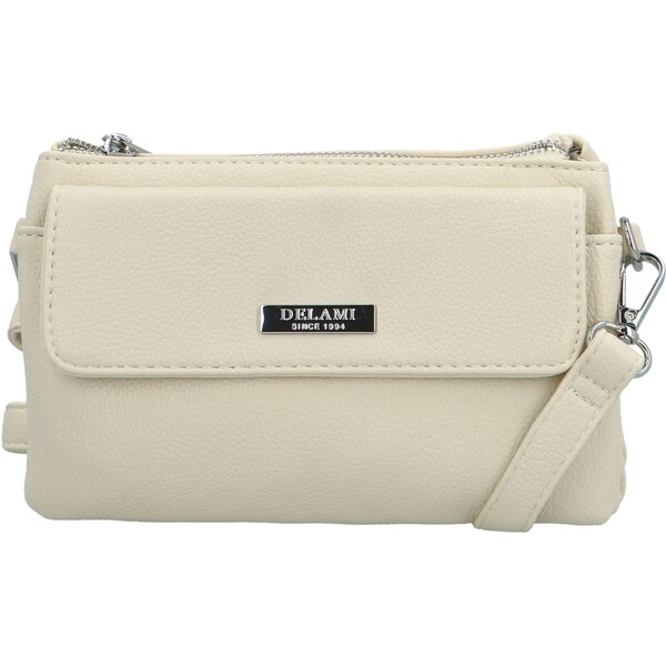 Dámska crossbody kabelka krémová - Delami Tiny Muse krémová 63500776