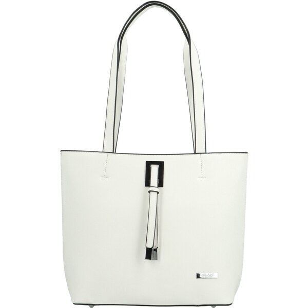 Dámska kabelka na rameno biela - Delami Athena Aura biela 63500759