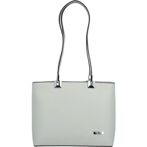 Dámska kabelka na rameno svetlo šedá - Delami Velvet Touch šedá 63500769