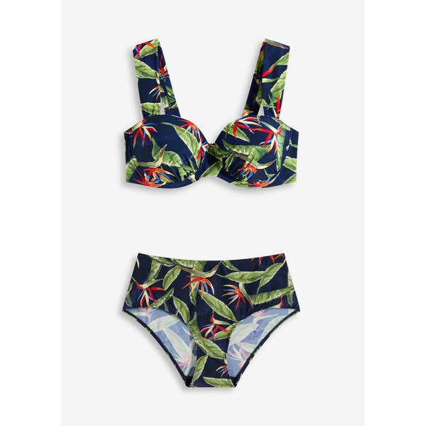 bonprix Bikiny Bardot (2-dielne), farba modrá 63477725