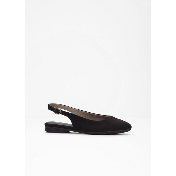 bonprix Baleríny Sling, pohodlná šírka, Jana, farba čierna 63478153