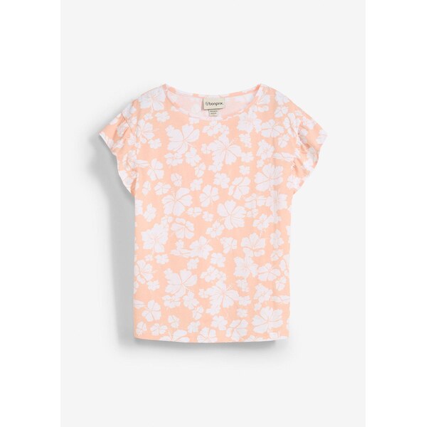 bonprix Tričko z čistej bio bavlny, farba oranžová 63478296