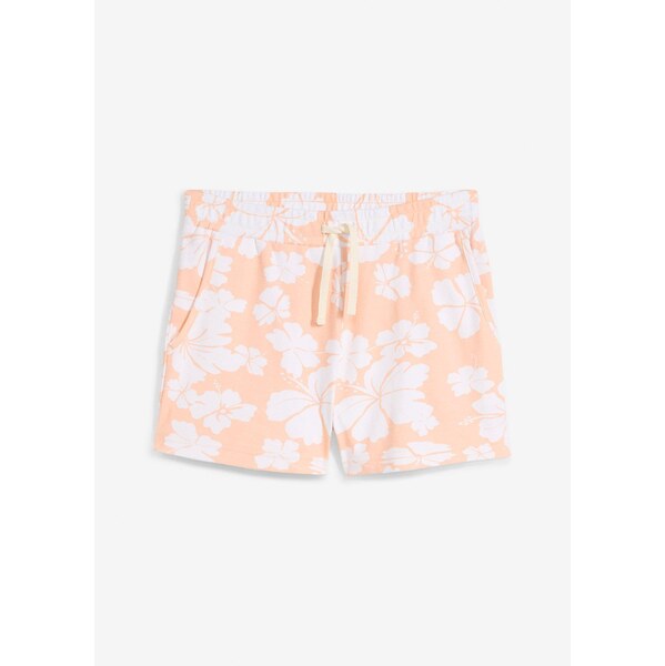 bonprix Džersejové šortky z čistej bio bavlny, farba oranžová 63478308