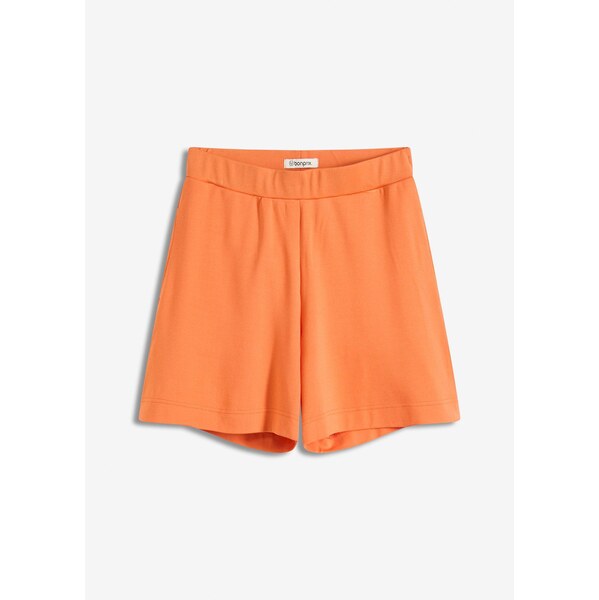 bonprix Džersejové šortky z Punto di Roma, farba oranžová 63478576