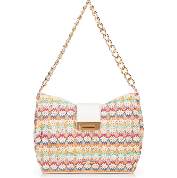 Wittchen Dámska pletená crossbody kabelka multicolor 66066579