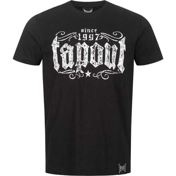 Tapout Tričko CRASHED čierna / biela 63956517