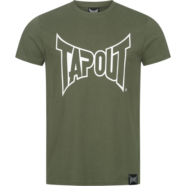 Tapout Tričko olivová / biela 63956533