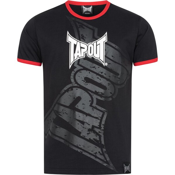 Tapout Tričko Trashed tmavosivá / červená / čierna / biela 63956551