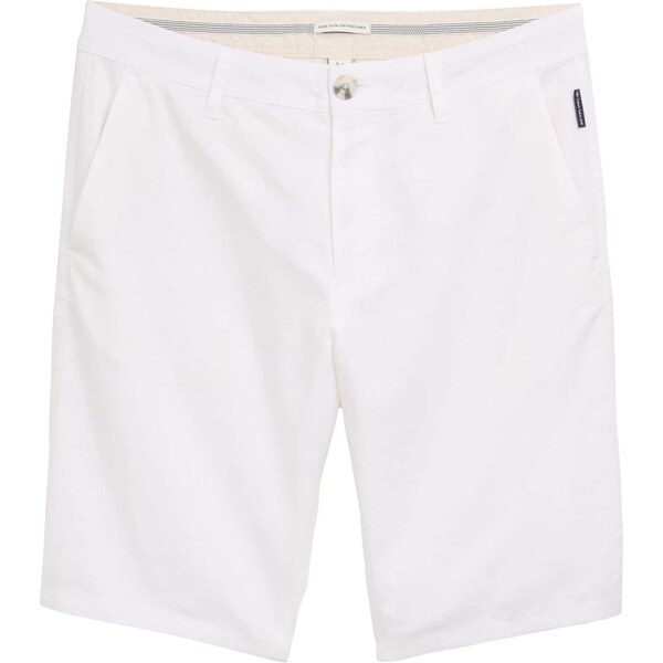 TOM TAILOR Chino nohavice biela 63482655