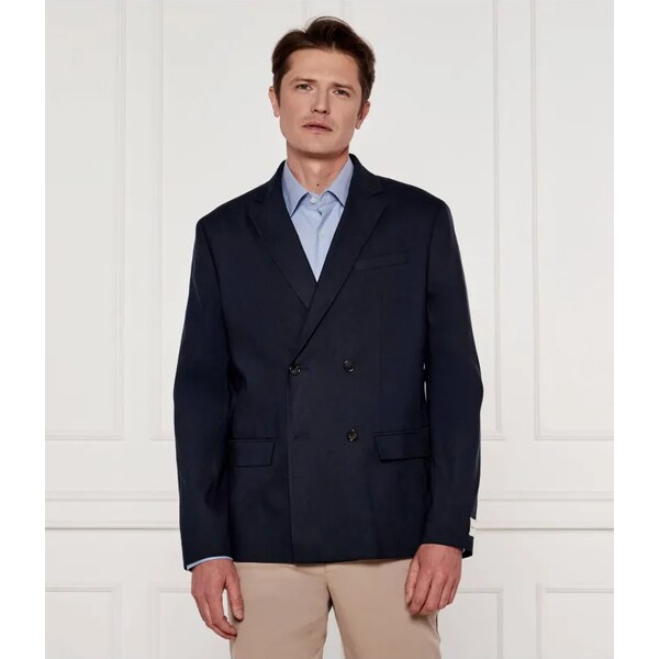 Calvin Klein Sako | Regular Fit | s prímesou ľanu 62931268