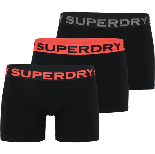 Superdry Boxerky tmavosivá / homárová / čierna 63482800