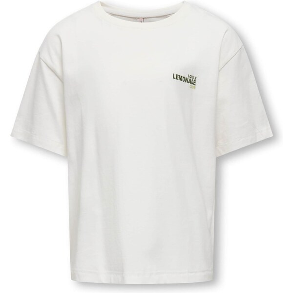 ONLY GIRLS Tričko KOGHelen citrónová / olivová / jedľová / biela 63482905