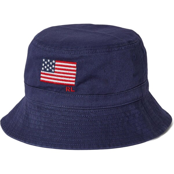 Polo Ralph Lauren Klobúk námornícka modrá / ohnivo červená / biela 63496386