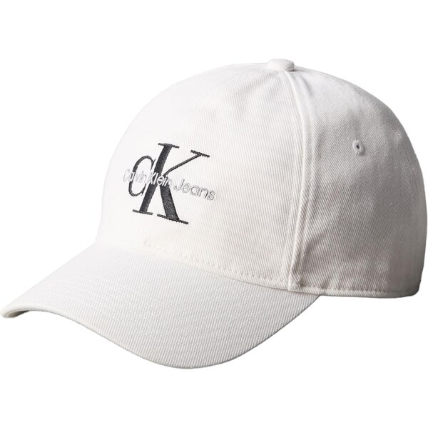 Calvin Klein Čiapka sivá / čierna / biela 63483112