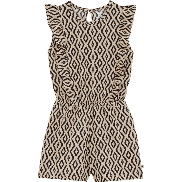 WE Fashion Overal svetlohnedá / čierna 65878223