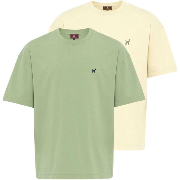 Williot Tričko pastelovo žltá / zelená 64438007