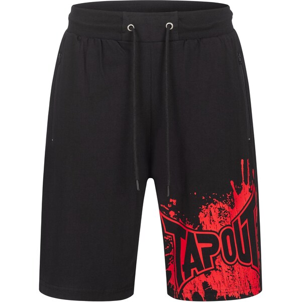 Tapout Nohavice Blashed červená / čierna 63969740