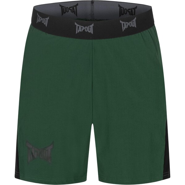 Tapout Funkčné nohavice sivá / zelená / čierna 63956504