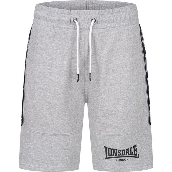 LONSDALE Nohavice Scarvell sivá / svetlosivá / čierna 63513968