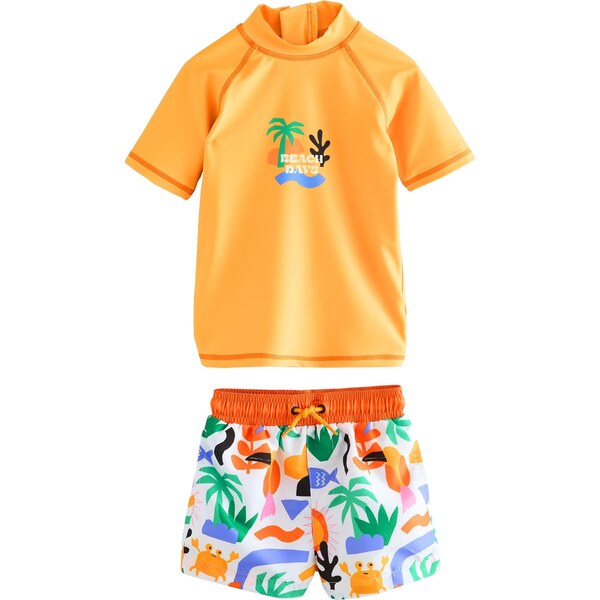 Next Set žltá / trávovo zelená / oranžová / biela 64512890