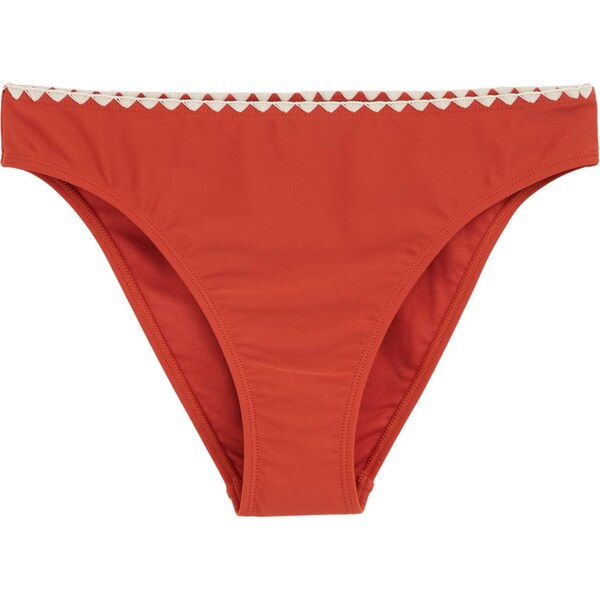 WE Fashion Bikinové nohavičky hrdzavo červená 65878234