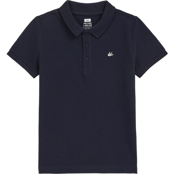 WE Fashion Tričko námornícka modrá / čierna / biela 54299922