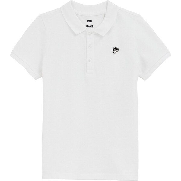 WE Fashion Tričko čierna / biela 54299946