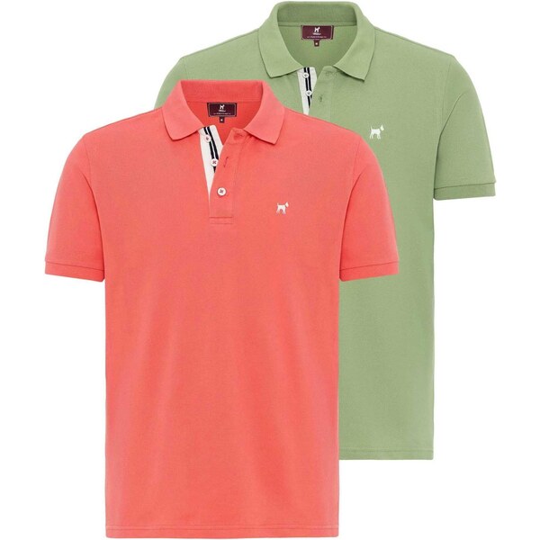 Williot Tričko svetlozelená / koralová 65651704