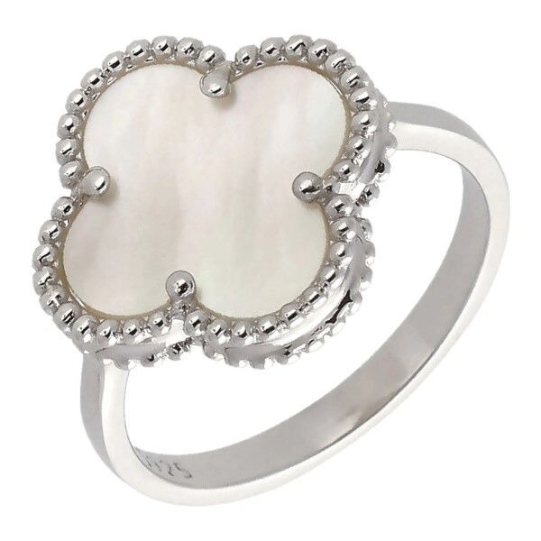 MAJYA Strieborný prsteň LUCKY JOE white 11837/5 64582462