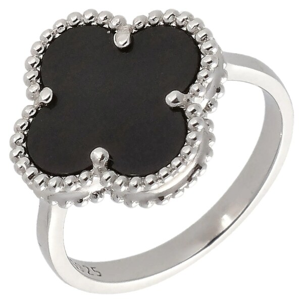 MAJYA Strieborný prsteň LUCKY JOE black 11839/7 64582789