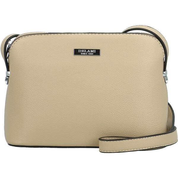 Dámska crossbody kabelka béžová - Delami Glamore béžová 63524919