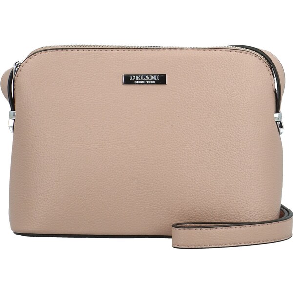 Dámska crossbody kabelka staroružová - Delami Glamore ružová 63524916