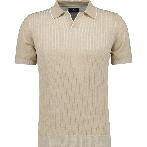 Pánska bavlnená béžová fashion polokošeľa RAGMAN 63495499