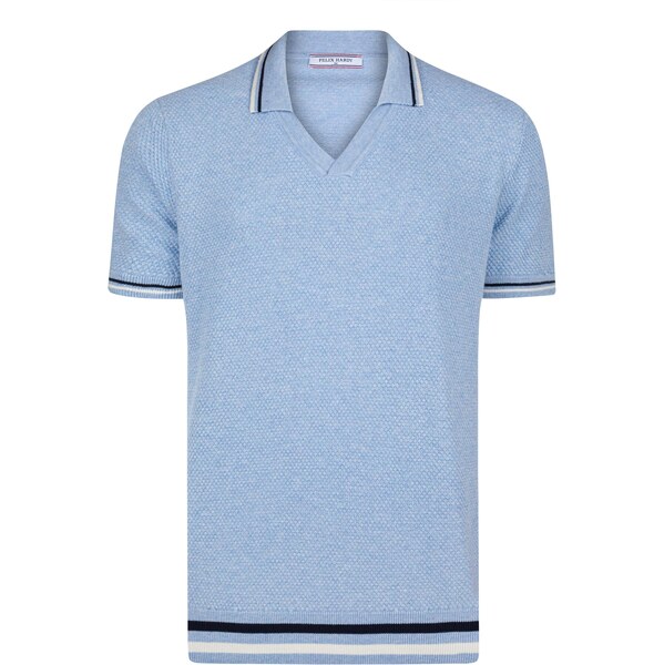 Felix Hardy Sveter námornícka modrá / svetlomodrá / biela 65651187