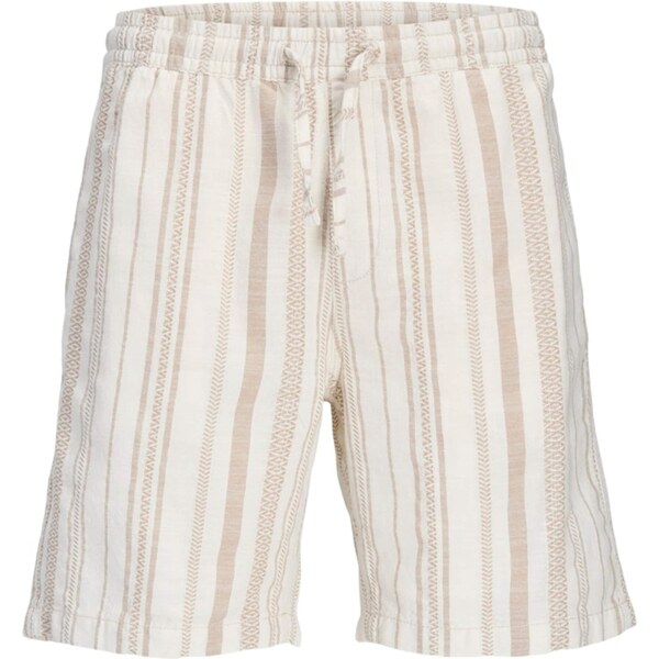 JACK & JONES Nohavice JPSTJAIDEN BOHEME nebielená / tmavobéžová 63505568