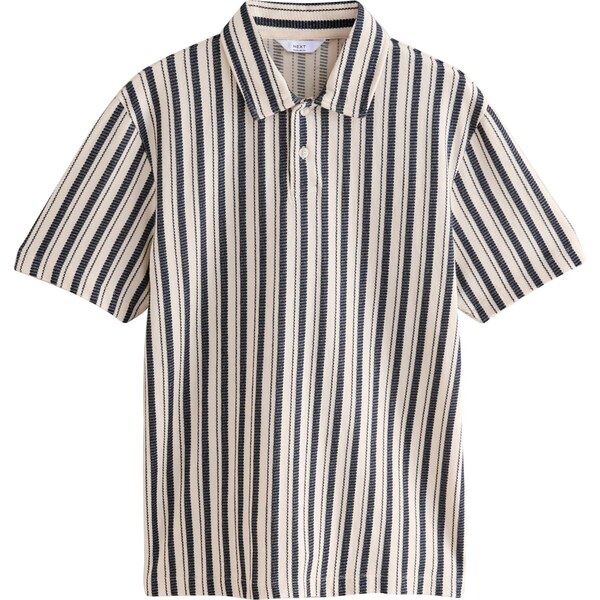 Next Tričko krémová / námornícka modrá 63505626