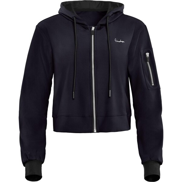 Winshape Športová bunda J009C čierna 64017929