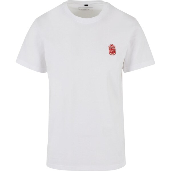 Mister Tee Tričko Have A Drink ohnivo červená / biela 66139118