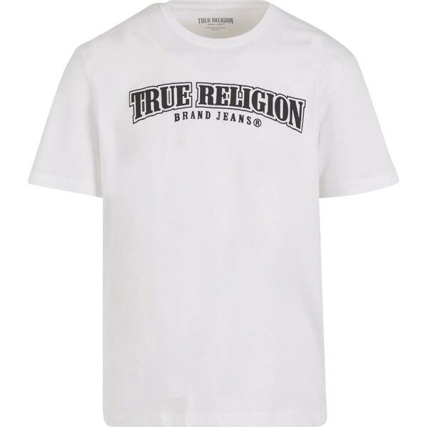 True Religion Tričko Nu Brush čierna / biela 65875233