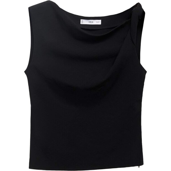 MANGO Top RIGA čierna 65877759